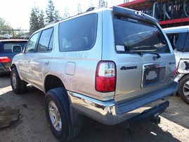 2002 Toyota 4Runner SR5 Silver 3.4L AT 4WD Z21492